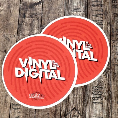 Slipmat Ortofon: Vinyl is the new Digital (Pair)