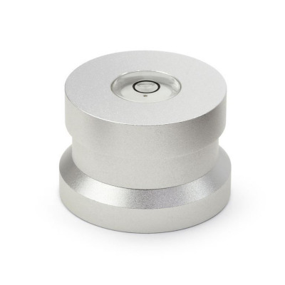 Aluminium Single-Puck ASP3 (Silber mit Libelle)