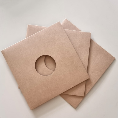3x Recycled Vinylleercover mit Loch Border 3mm
