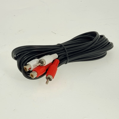 Audiokabel 5m Chinch Verlngerung