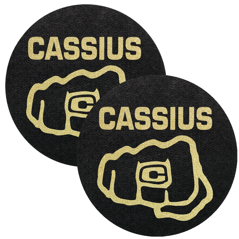 Zubehoer - Slipmats Cassius Gold Print 