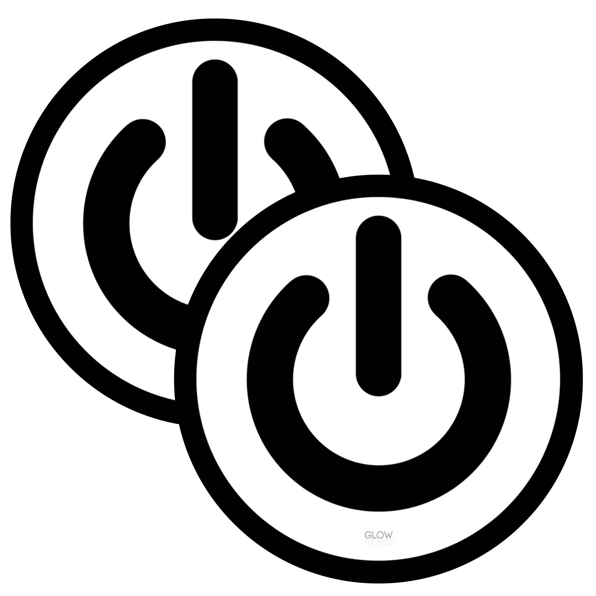 Zubehoer - Slipmat Pair - On/Off Button 