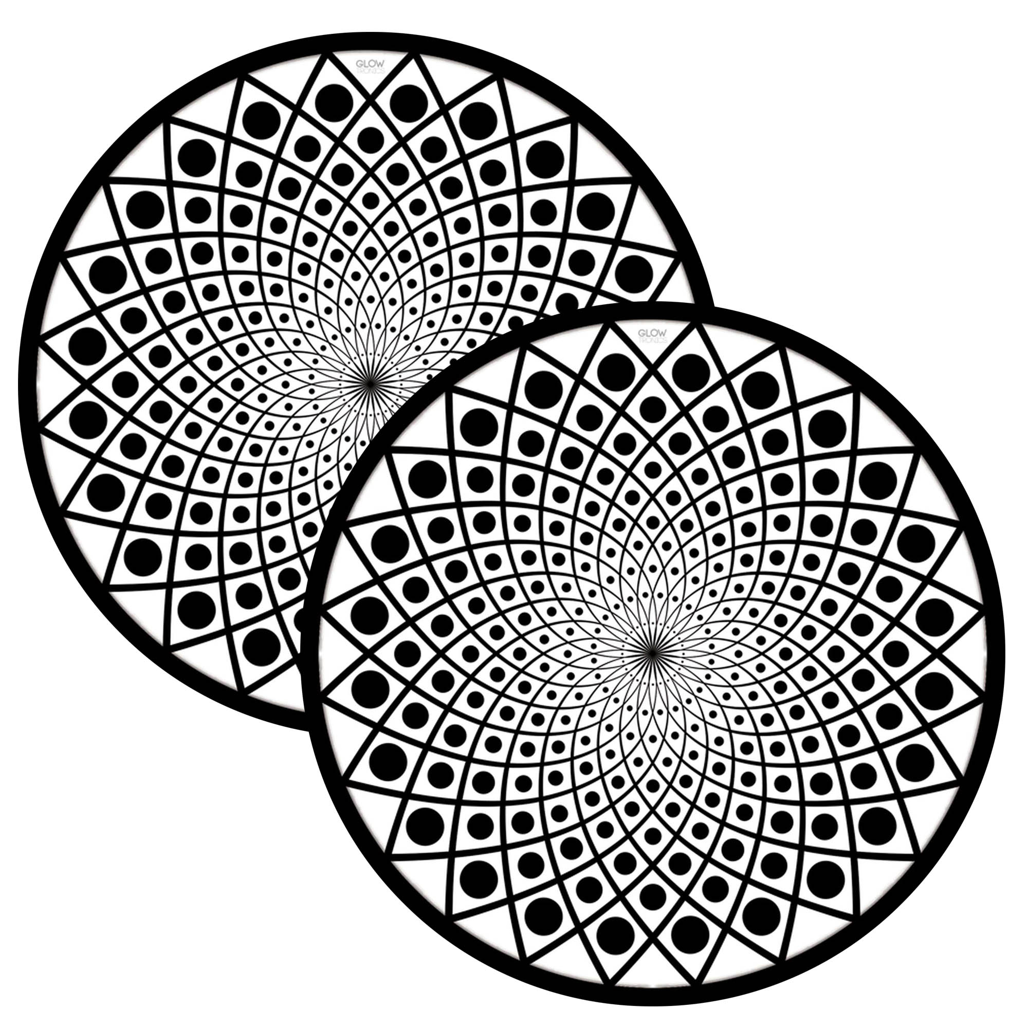 Zubehoer - Slipmat Pair - Black Hole 