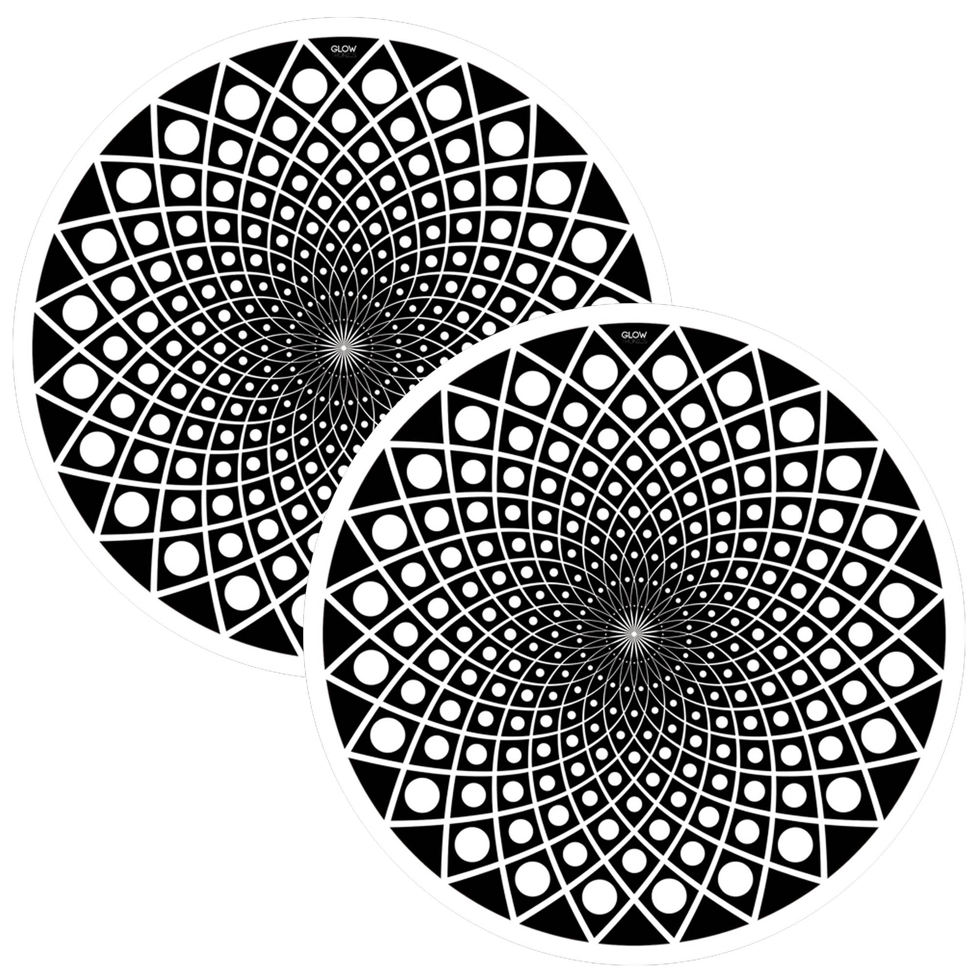 Zubehoer - Slipmat Pair - Black Hole