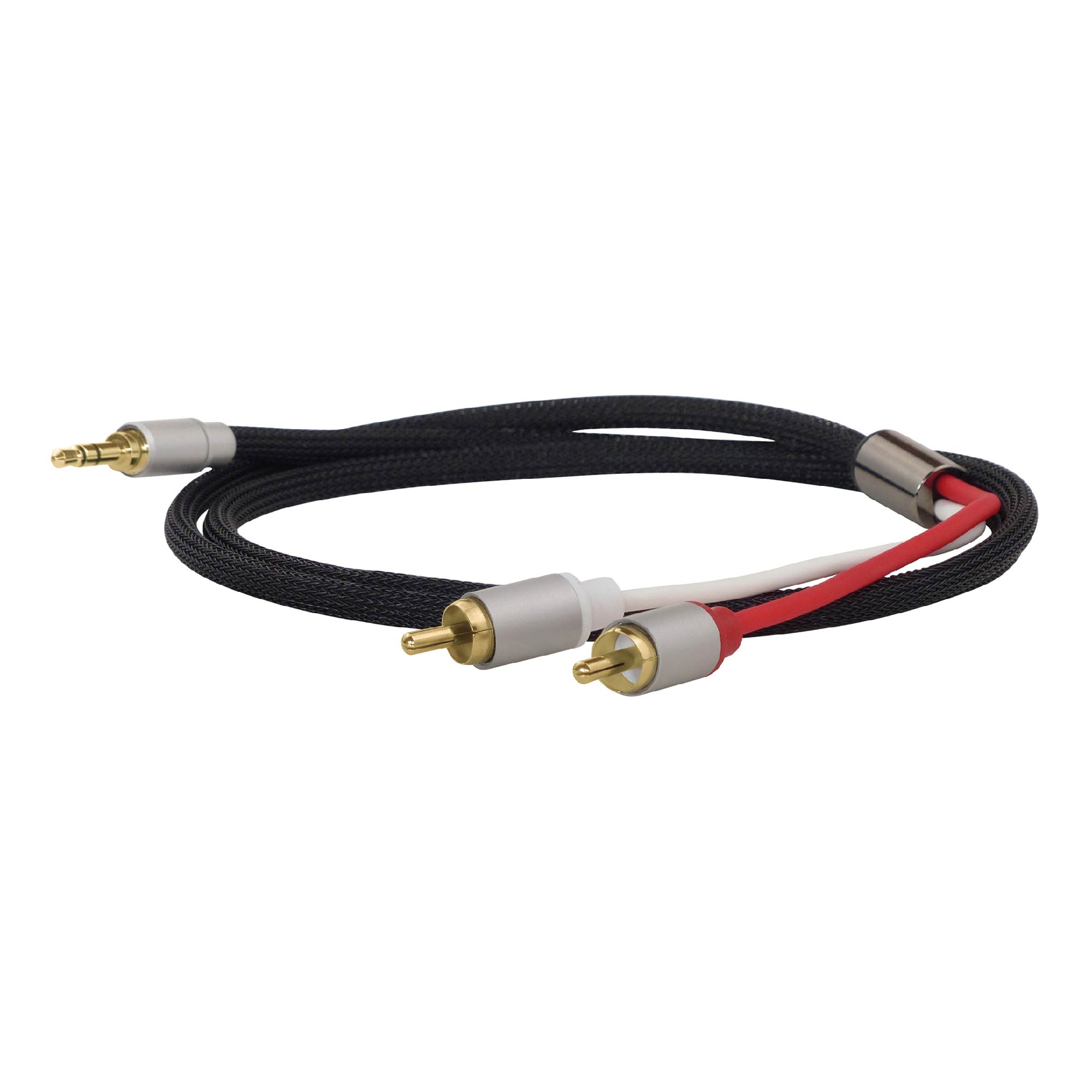 Zubehoer - Stereo Audiokabel 1.5M - 3.5MM Klinke to Cinch 