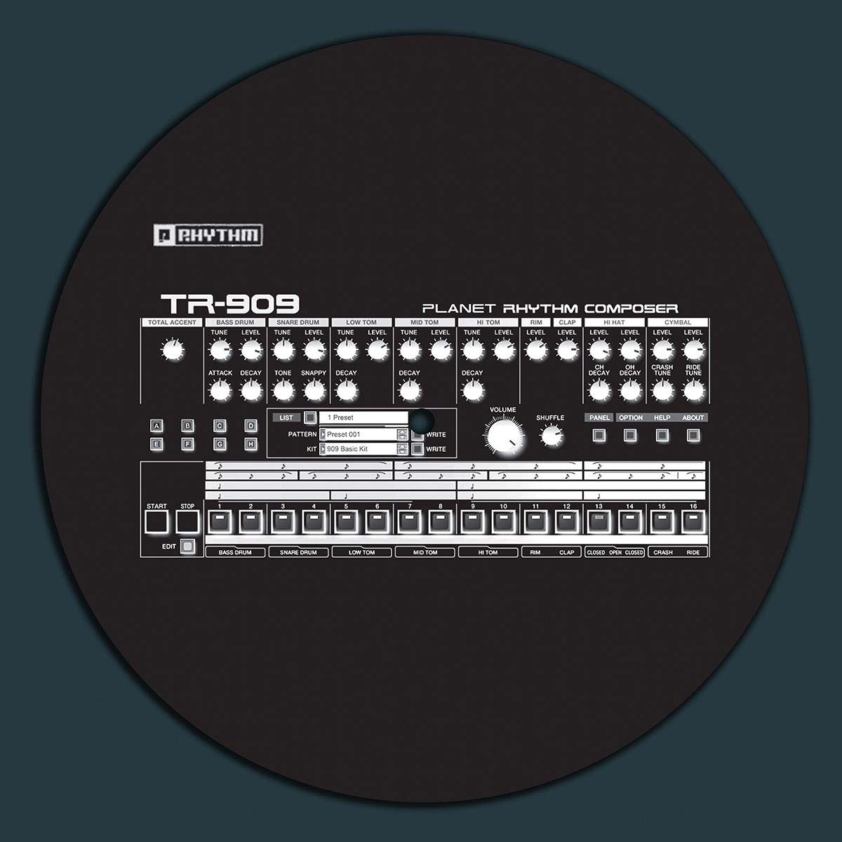 Zubehoer - PLANET RHYTHM 909 SLIPMAT 