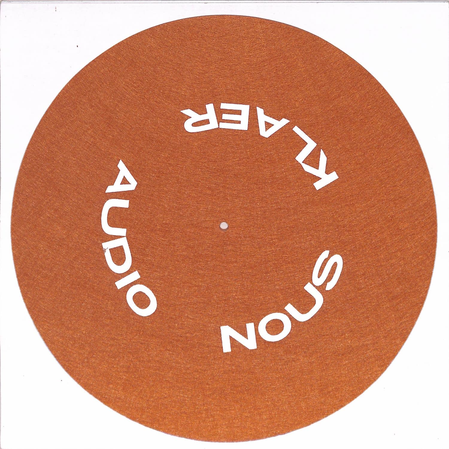Zubehoer - NOUS KLAER AUDIO TEXT SLIPMAT 