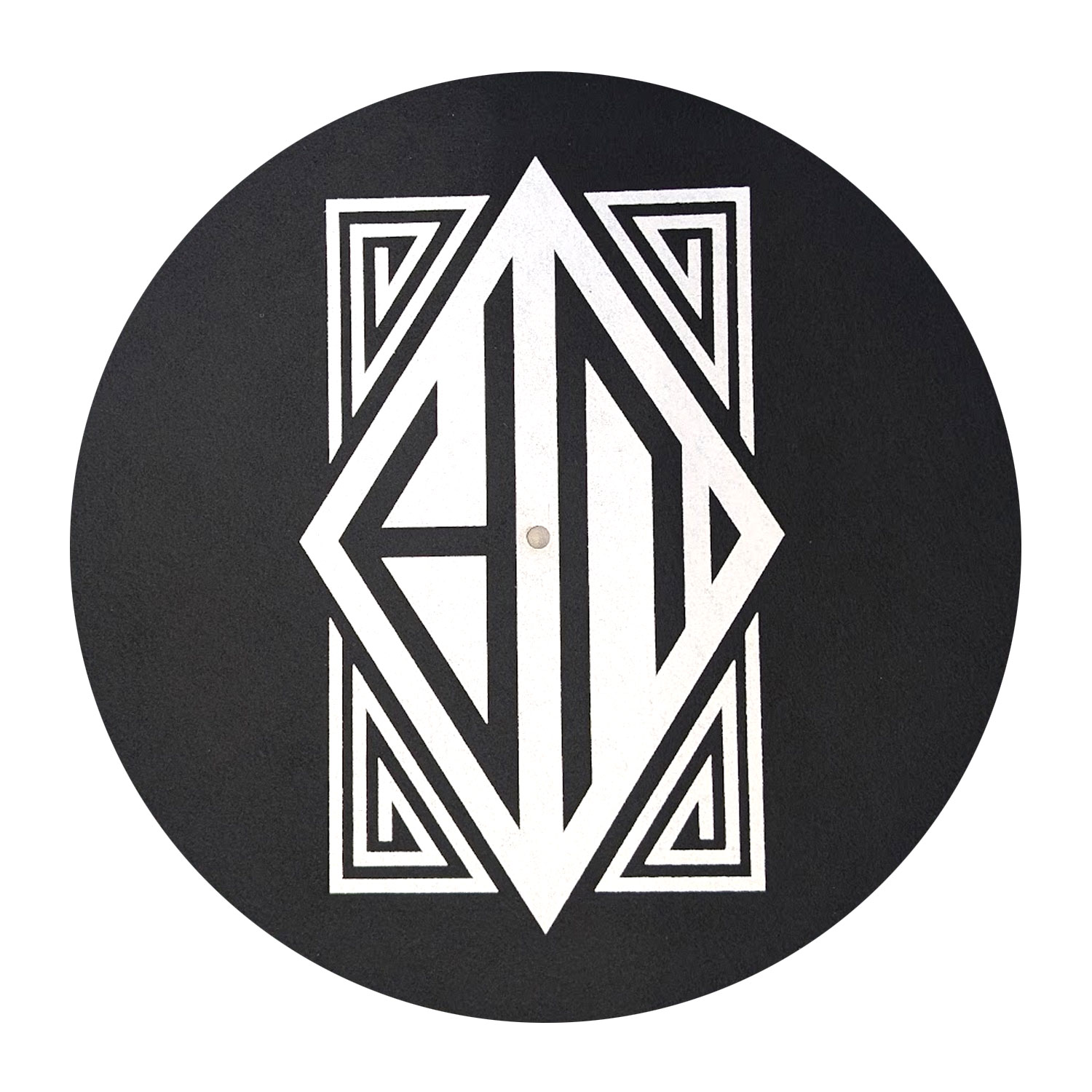 Zubehoar - Slipmat Upstairs Asylum Recordings Logo 