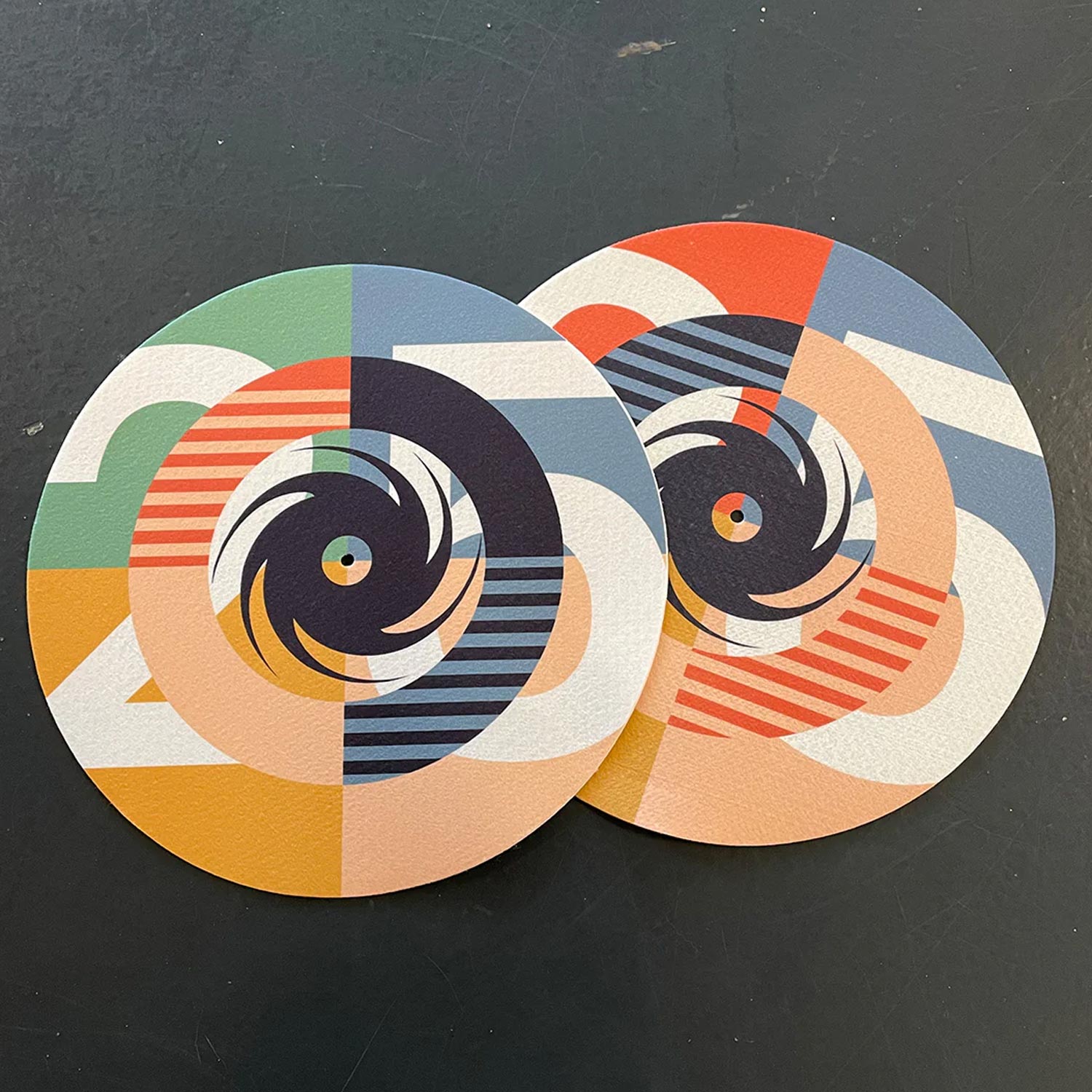 Zubehoer - Slipmats 25 Years Black Hole Recordings