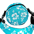 Headphone & Scratch Bag (Flower Blue)