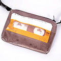 Synch Bag - Cassette Orange / Brown (Fotoprint)