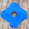 20x 12 Inch Disco Bag (BLUE, Doppelloch)